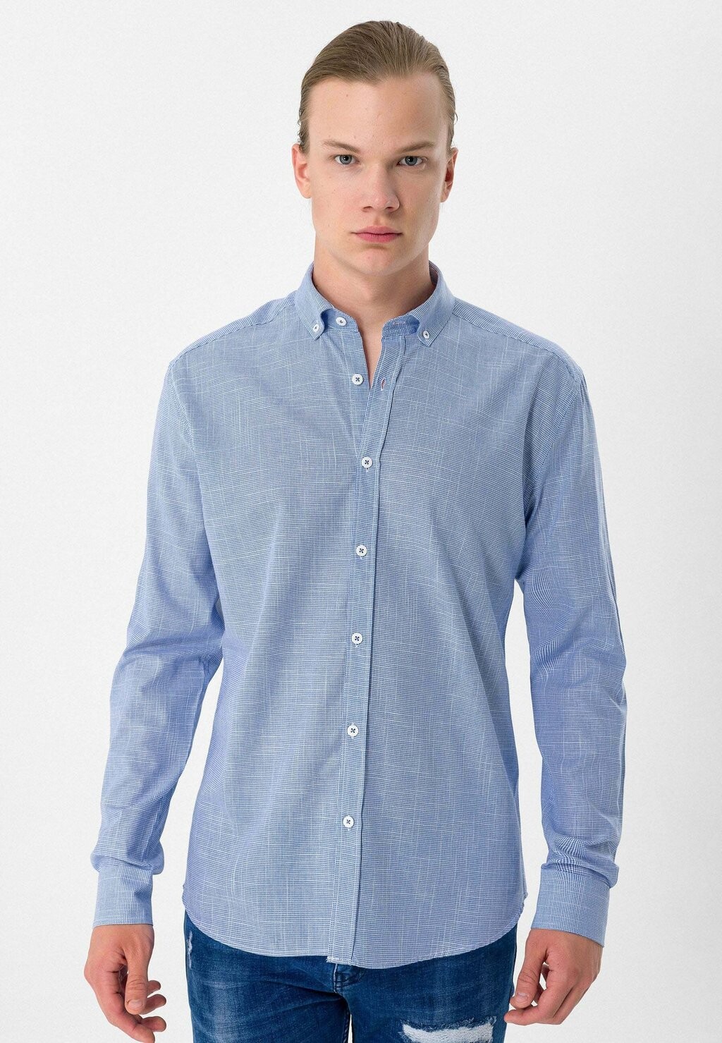 

Рубашка Casual Moxx Paris, синий