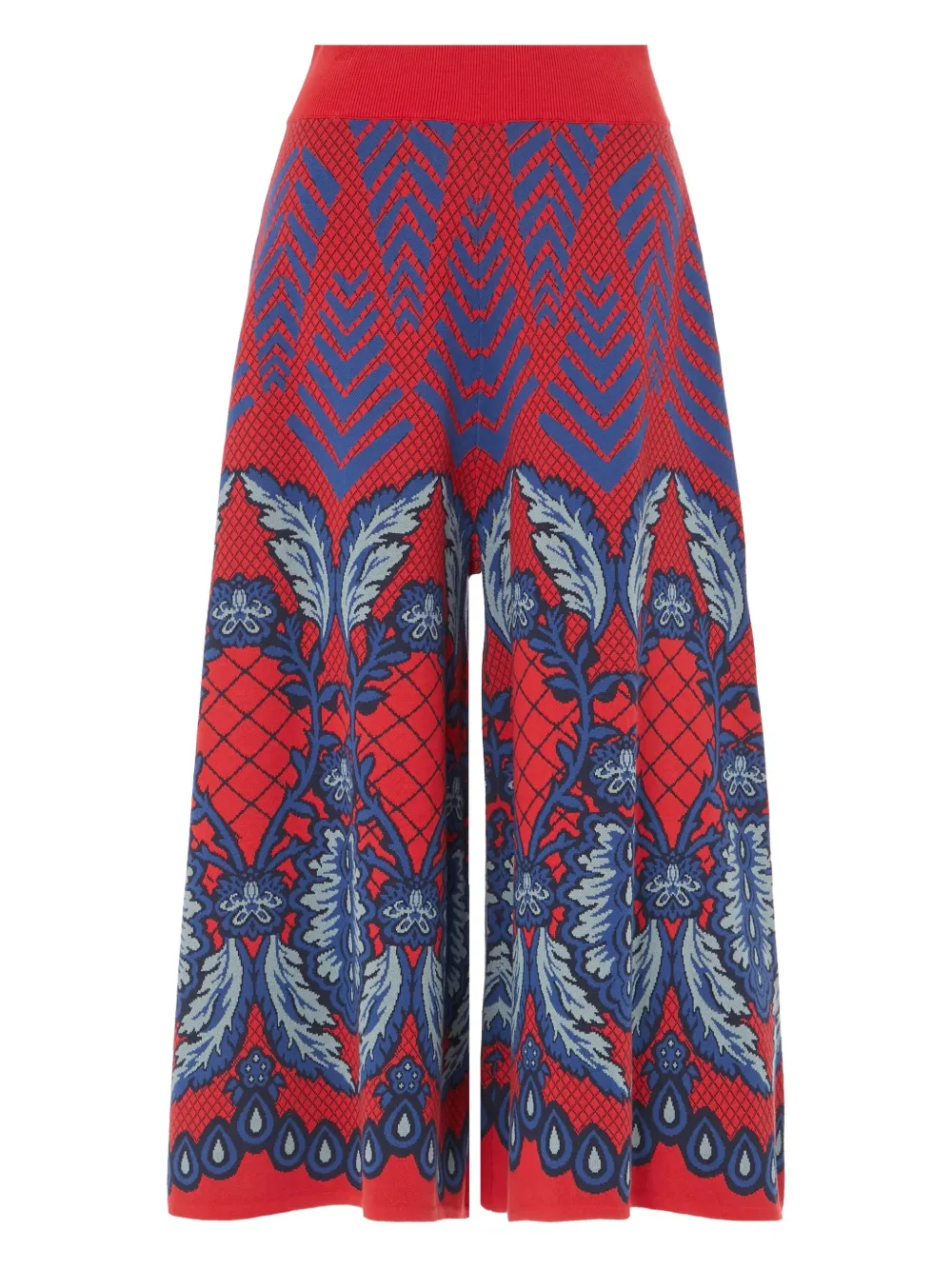 

Брюки с узором шеврон Temperley London, красный