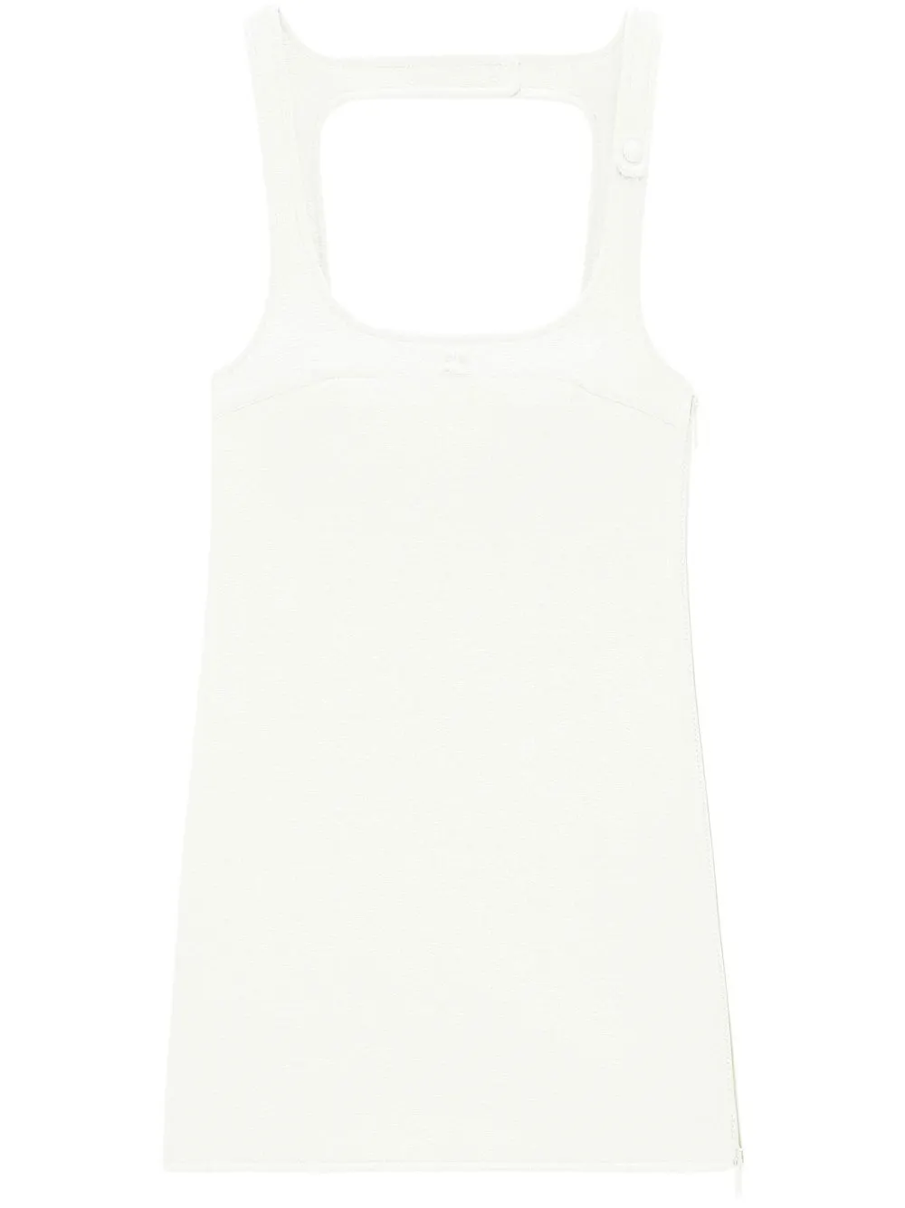 

Платье мини Re-Edition Courrèges, белый