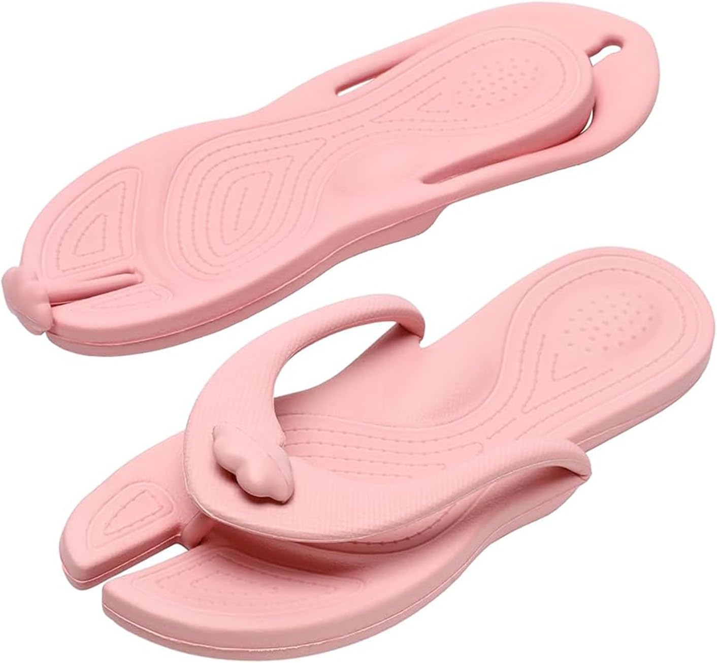 

Сланцы Cebollast для женщин и мужчин, складные портативные тапочки, мягкие, удобные, не скользят, быстро сохнут, для дома, ванной, душа, спа, спортзала, бассейна и пляжа, розовый