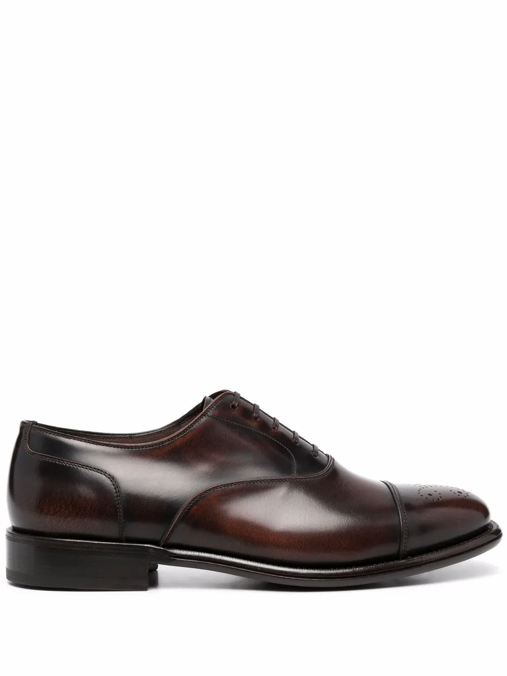 

Броги с перфорацией Ferragamo, черный