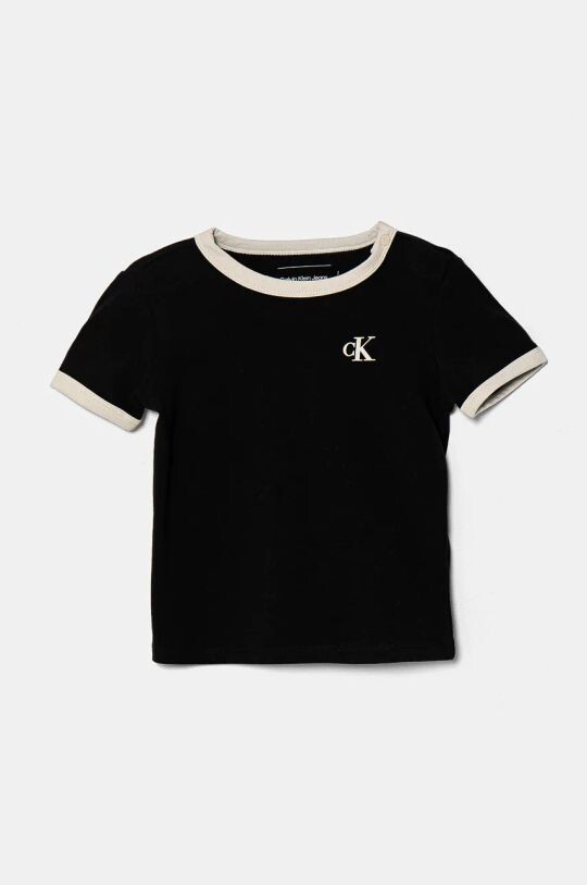 

Детская футболка Calvin Klein Jeans, черный