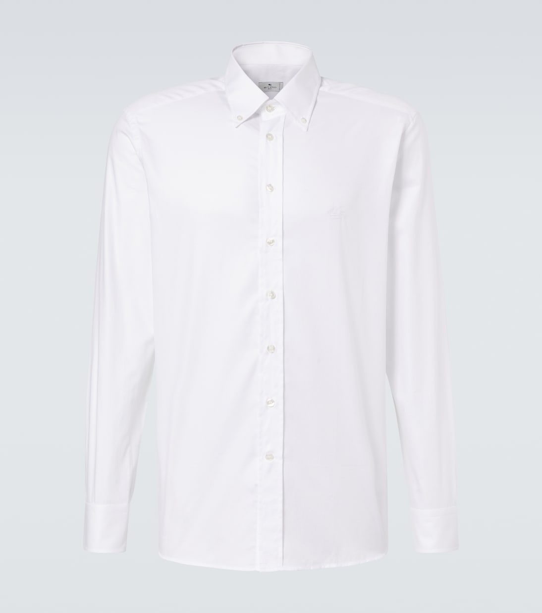 

Рубашка из хлопка Оксфорд Etro, Optical White