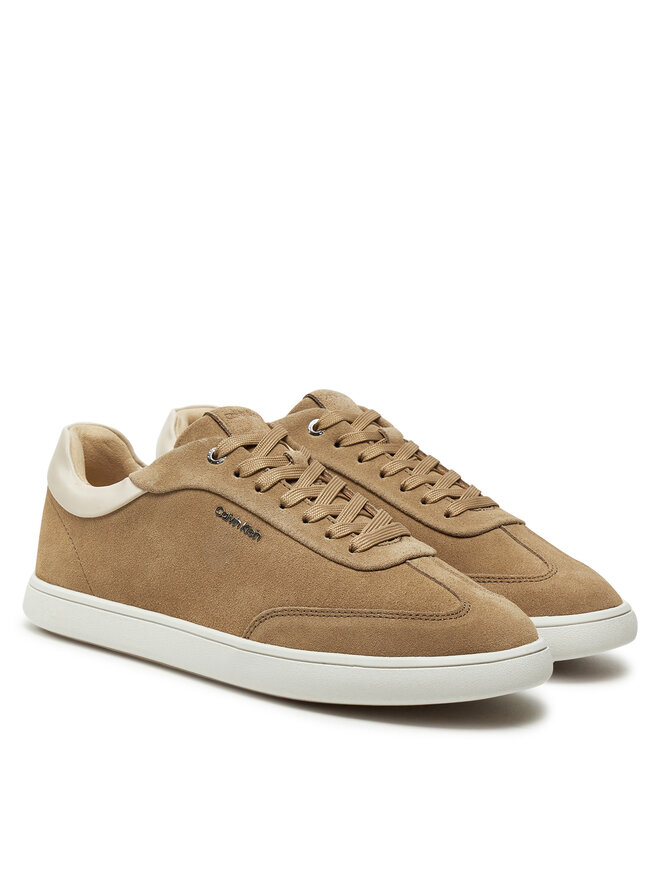 Кроссовки Calvin Klein Cupsole Lace Up - Sue HW0HW02436, коричневый — фото 2