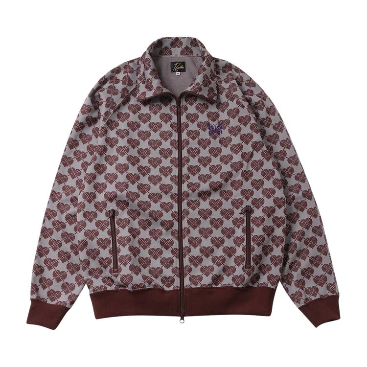

Куртка Needles Heart Track Jacket Grey, серый