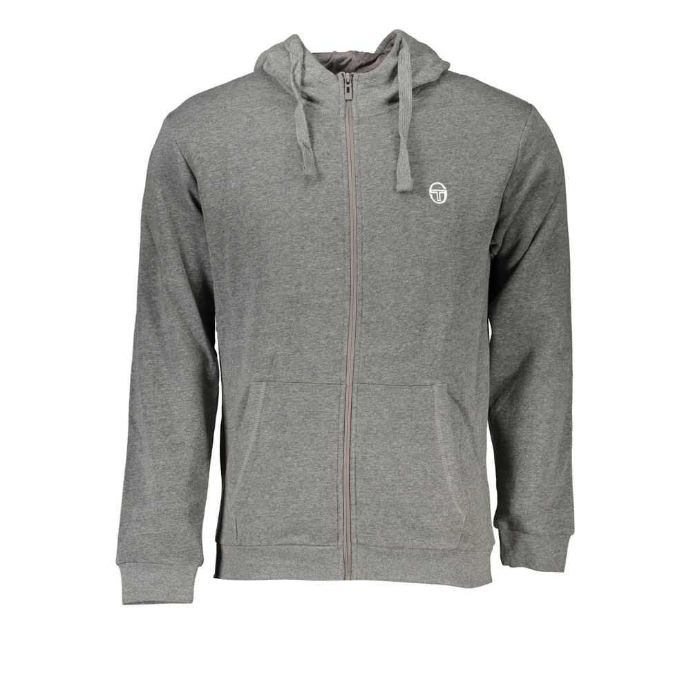 

Серый хлопковый свитер Sergio Tacchini