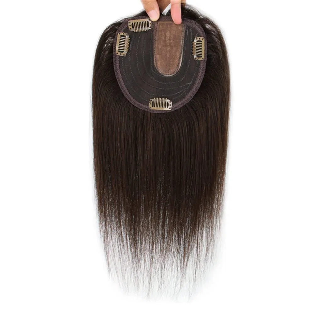 Накладка для волос RemeeHi Crown Hair Topper из натуральных волос Remeehi, Natural Colour — фото 3