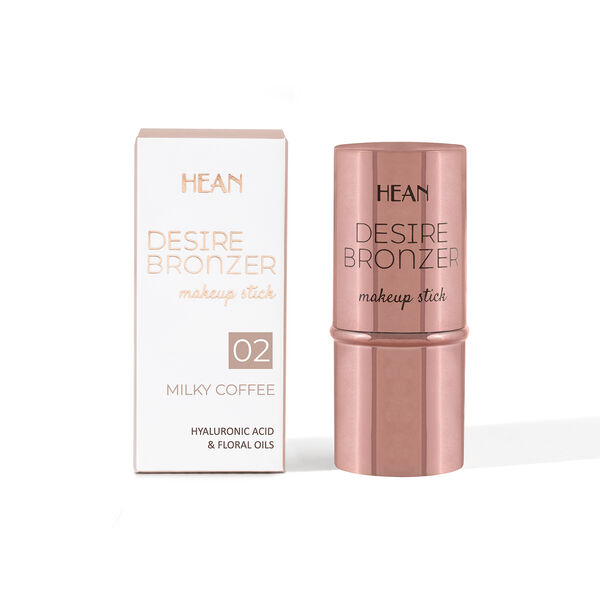 Бронзер для лица 02 молочный кофе, 5,5 г Hean Desire bronzer, цвет 02 milky coffee — фото 3