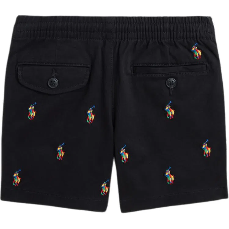 Шорты детские Polo Ralph Lauren черные — фото 3