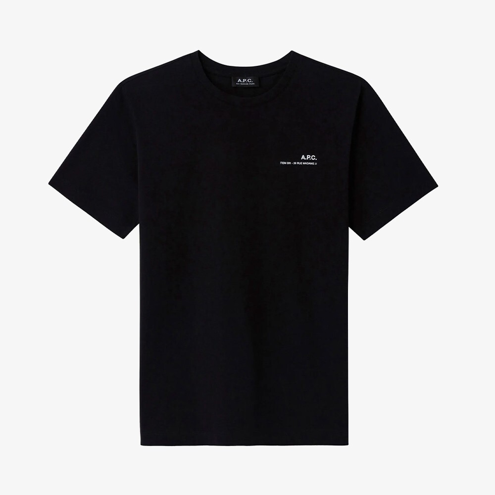 

Футболка Item T-Shirt 'Black' A.P.C., черный