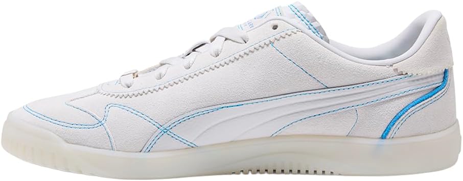 Кроссовки PUMA для мужчин Club 5V5 Lux для мальчиков и девочек с шнуровкой, повседневные - серые — фото 3