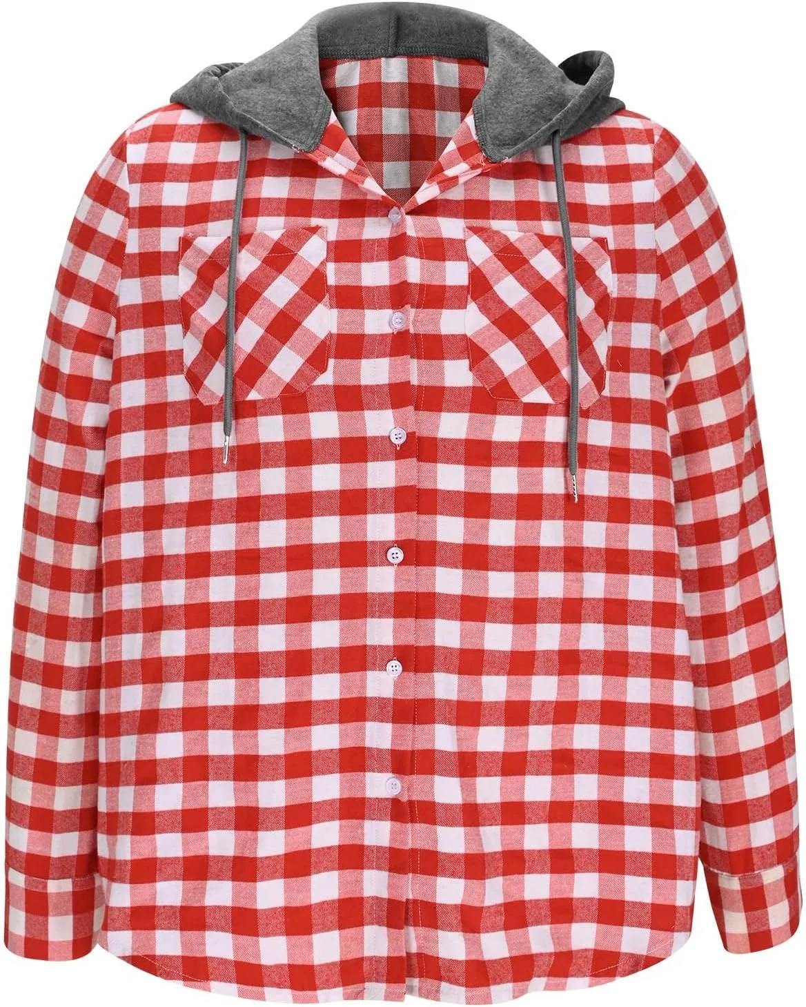 

Мужская легкая рубашка-толстовка на пуговицах с капюшоном