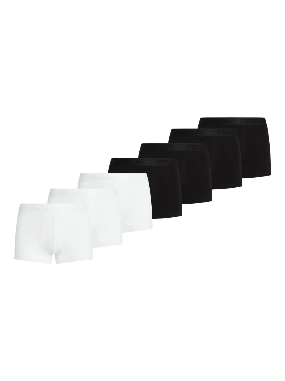 

Комплект из семи трусов с логотипом Tonal Karl KARL LAGERFELD