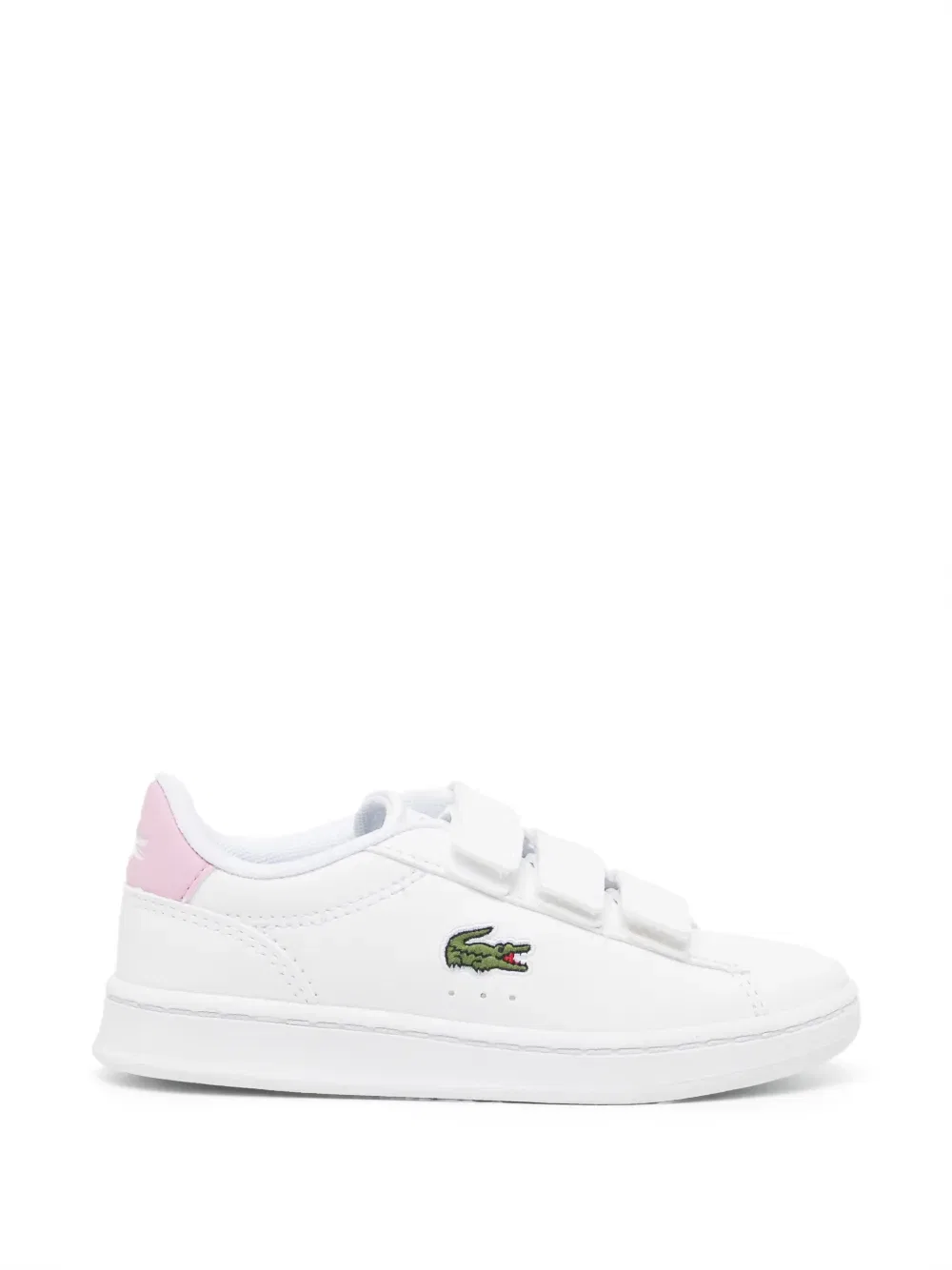 Кроссовки с логотипом на ремешке Lacoste, белый