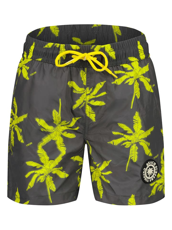 

Шорты для плавания Vingino, антрацит/желтый