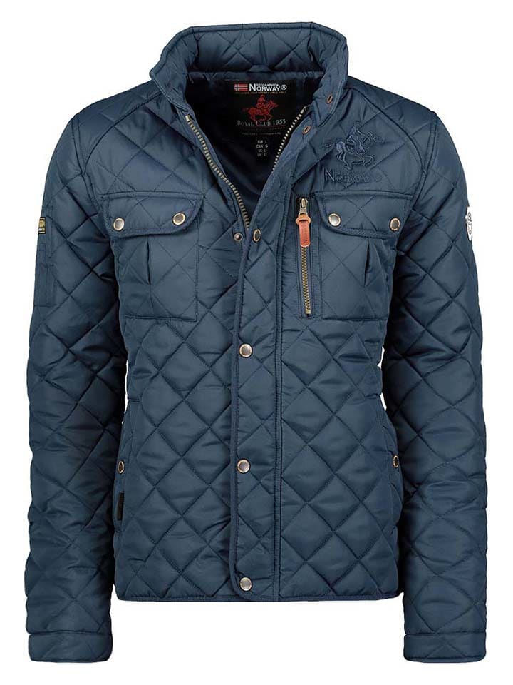 

Стеганая куртка Geographical Norway Steppjacke Dathan, темно-синий