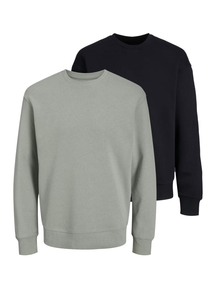 

Толстовка Jack & Jones, черный/серый