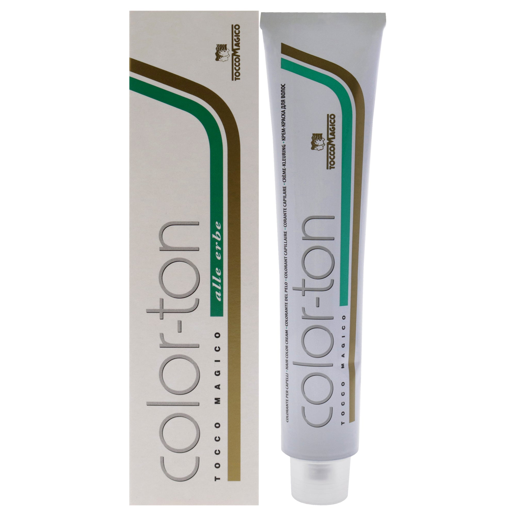 

Стойкая краска для волос Color-Ton - 9D-93 Очень светлый золотистый блонд от Tocco Magico, подходит для мужчин и женщин - 3,38 унции (9,9 г), прозрачный