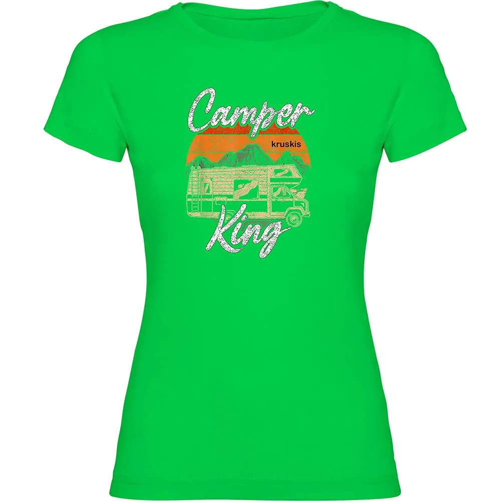 

Футболка с коротким рукавом Kruskis Camper King, зеленый
