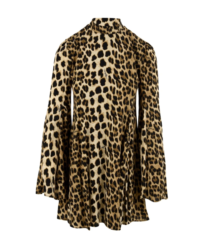 

Короткое платье с бабочками и цветами Aniye By, мультиколор