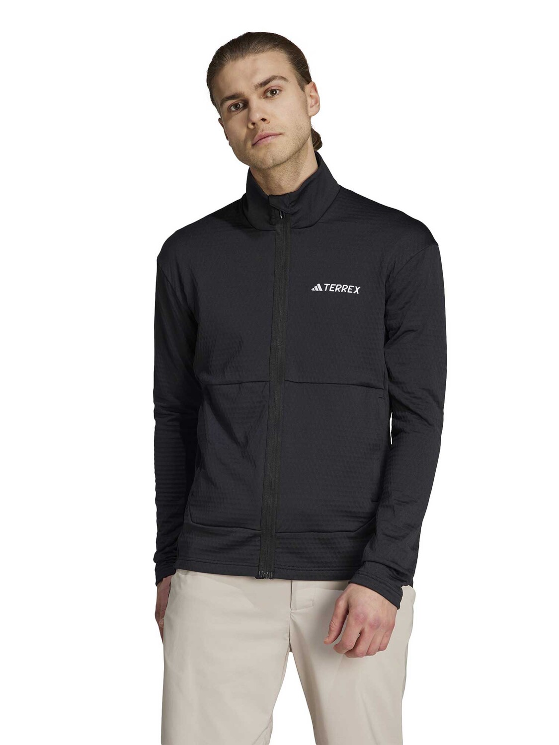 

Спортивный топ Adidas Performance Terrex Multi Light Fleece, черный