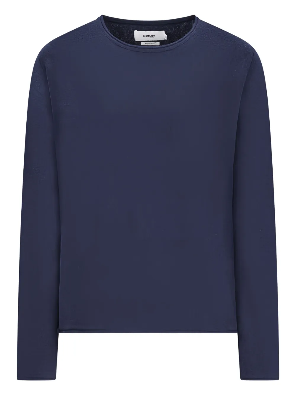 

Футболка Ayla с круглым вырезом и длинными рукавами Notshy, синий