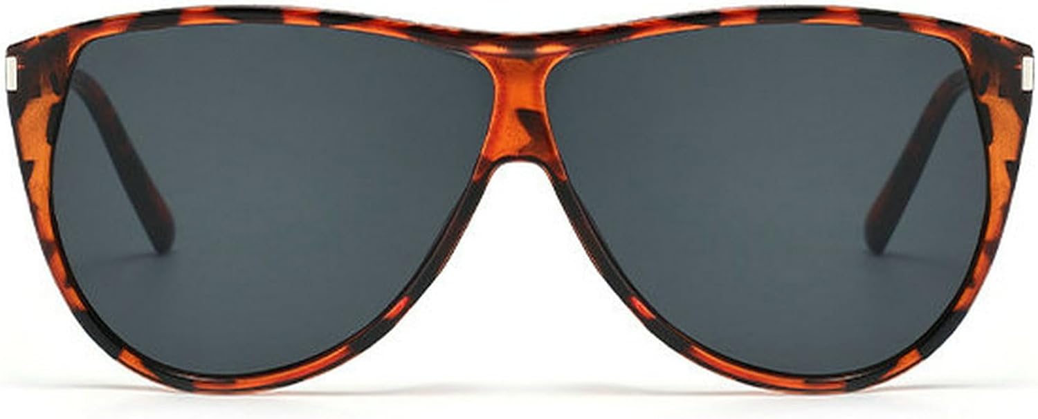 

Винтажные солнцезащитные очки-пилот COTIA большого размера для женщин и мужчин, модные квадратные солнцезащитные очки для активного отдыха, путешествий и вечеринок, Leopard