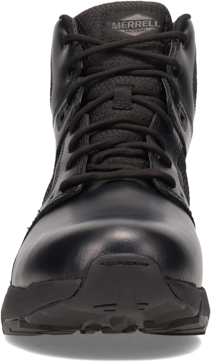 Тактические водонепроницаемые военные ботинки Merrell Unisex-Adult Fullbench Mid, черный — фото 3