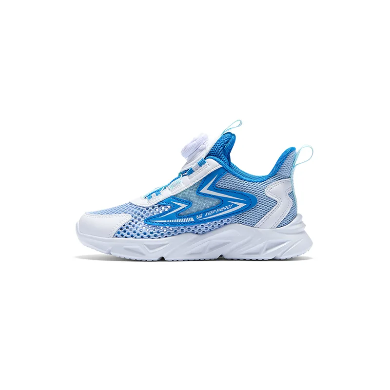 361°KIDS Slip Resistant, Abrasion Resistant, Breathable Low top Running Shoes Blue White Kids' — фото 3