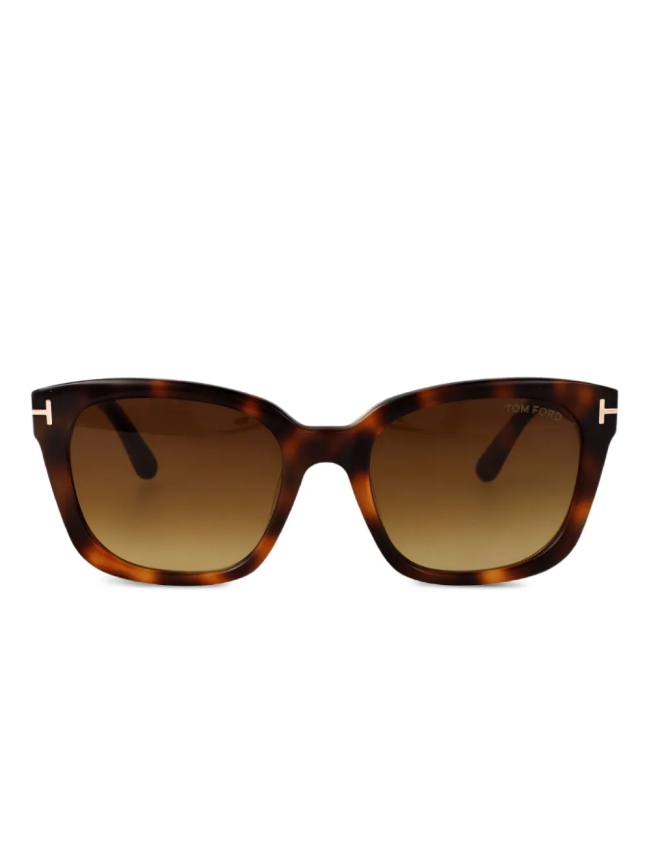 

Солнцезащитные очки TOM FORD Eyewear в черепаховой оправе «кошачий глаз», коричневый