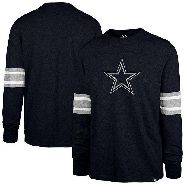 

Мужская футболка с длинным рукавом '47 navy dallas cowboys premier brex 47 Brand