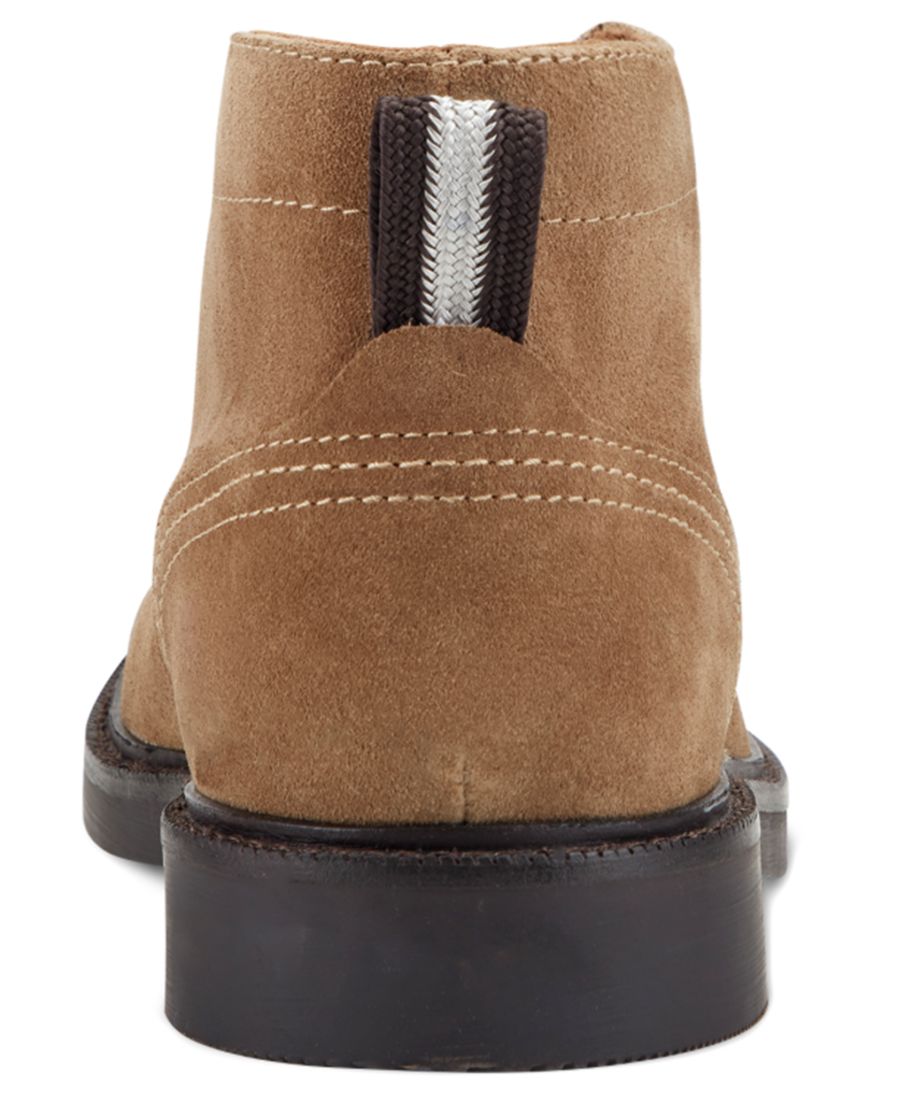 Мужские ботинки-чукка Wilhem на шнуровке Kenneth Cole New York, Light Brown Suede — фото 3