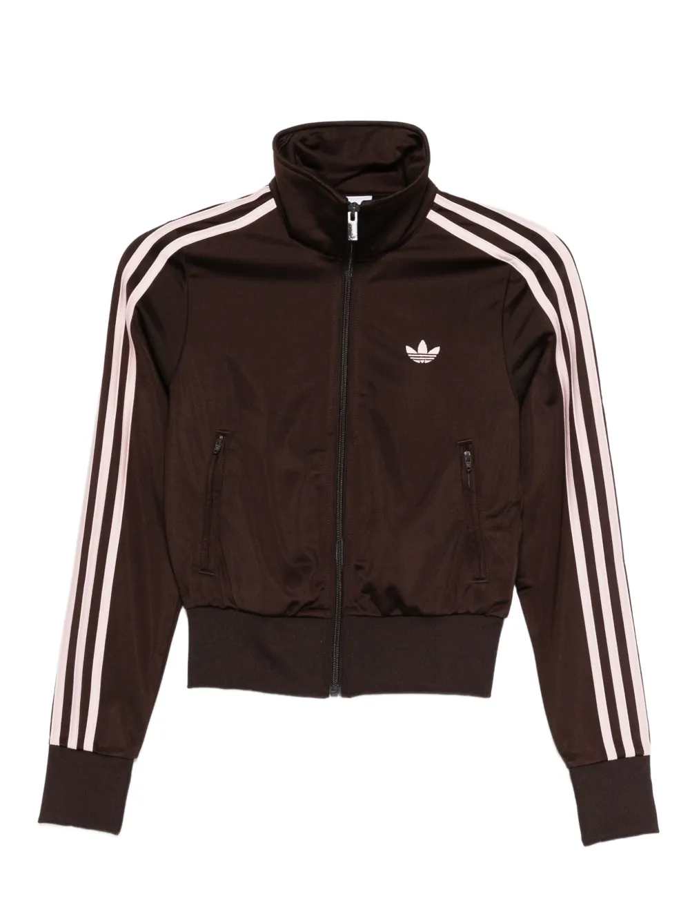 

Куртка на молнии Firebird с полосками Adicolor Adidas, коричневый