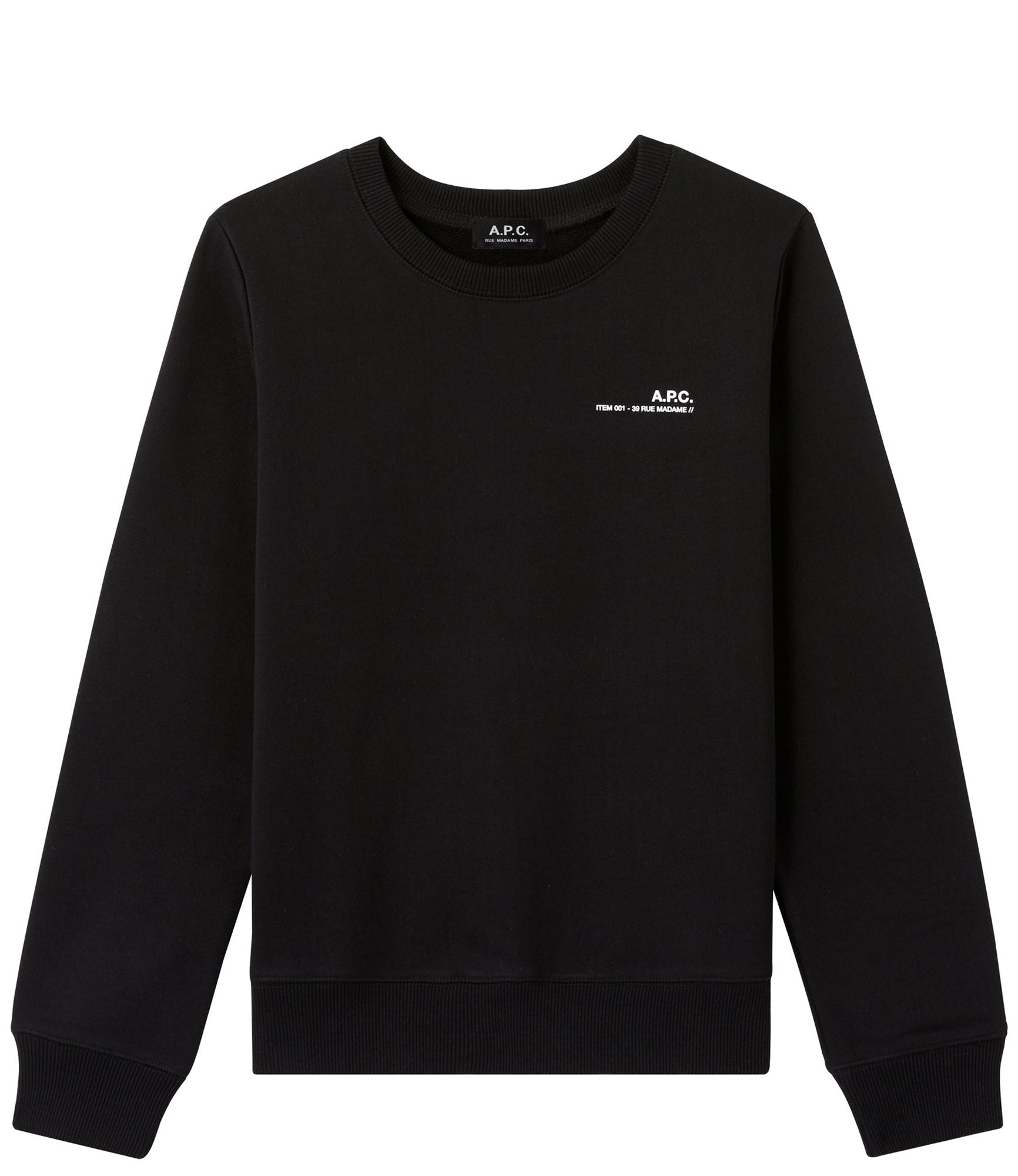 

Свитшот Артикул F A.P.C., черный