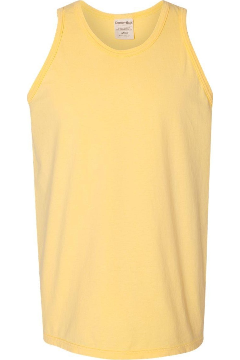 

Майка-унисекс ComfortWash by Hanes Garment-Dyed, цвет summer squash yellow