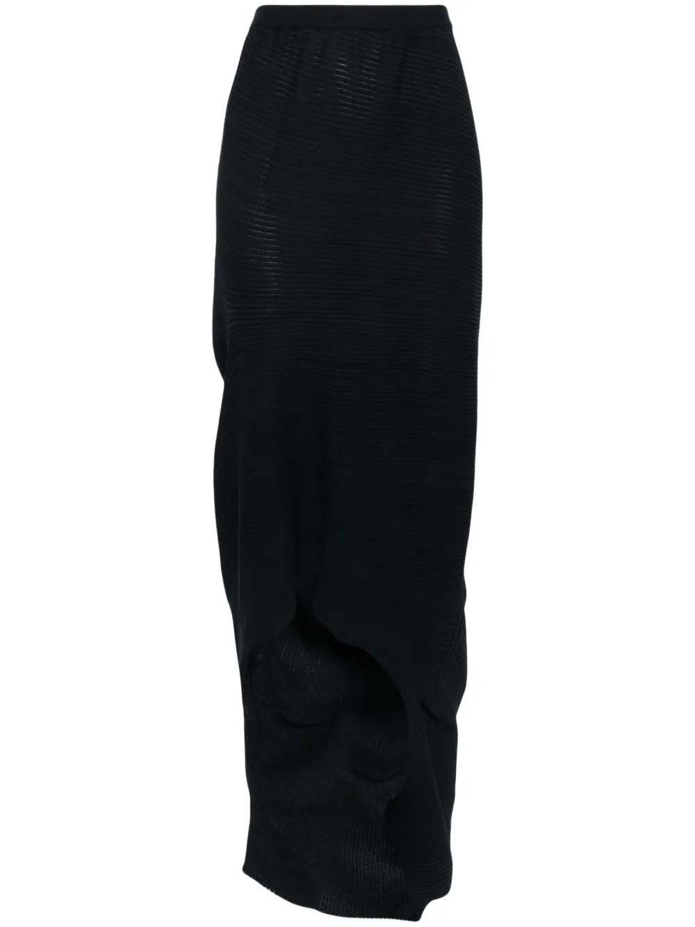 

Юбка Aerate асимметричного кроя Issey Miyake, синий