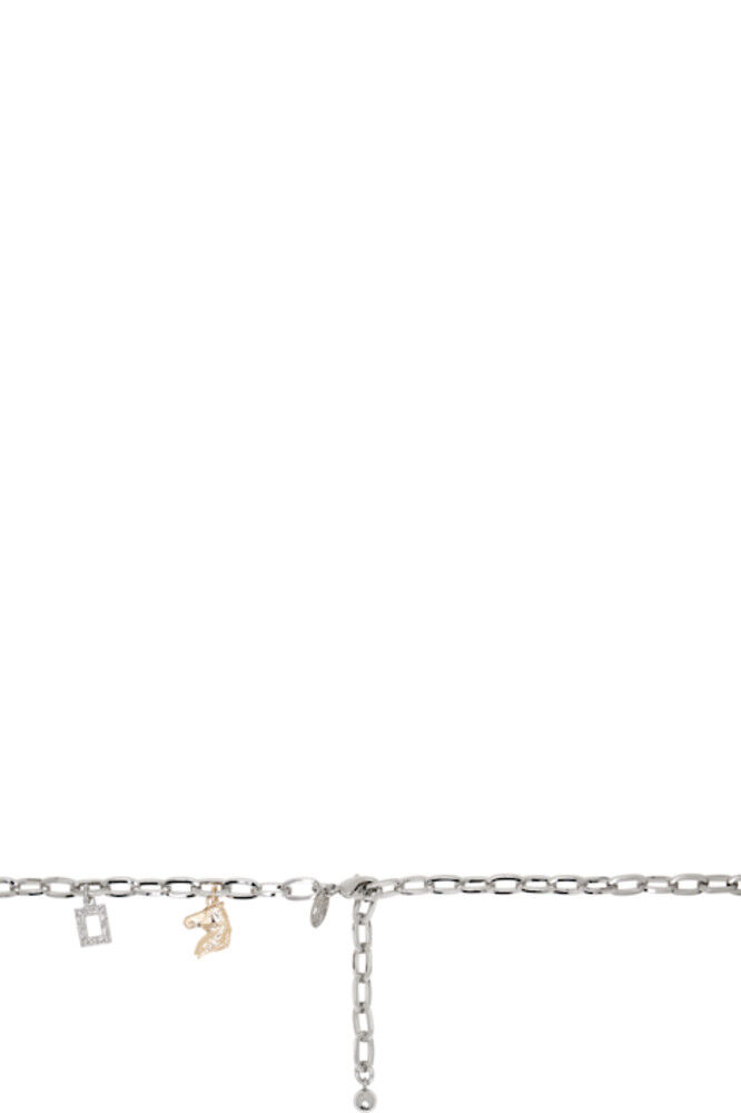 

Серебряный и золотой пояс с подвесками Vivienne Westwood