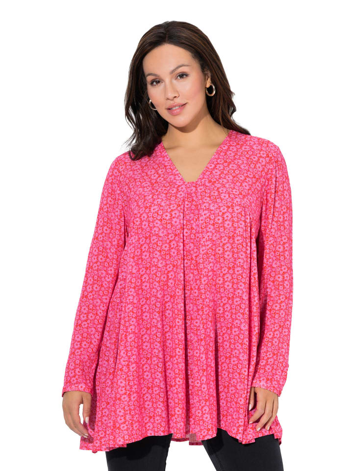 

Ulla Popken Блузка розового цвета