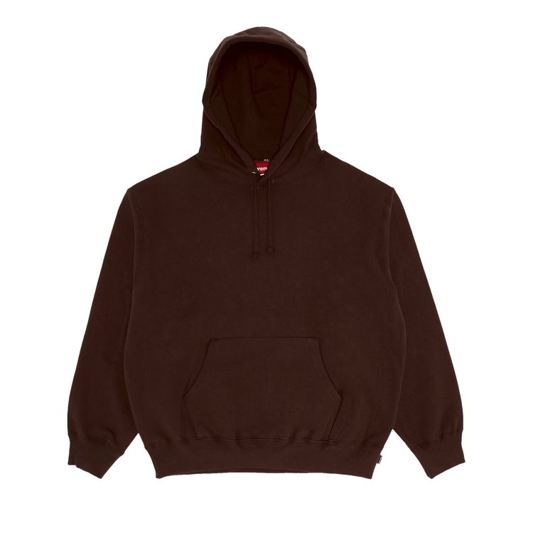 

Толстовка Supreme Satin Appliqué Hooded Sweatshirt Brown, коричневый