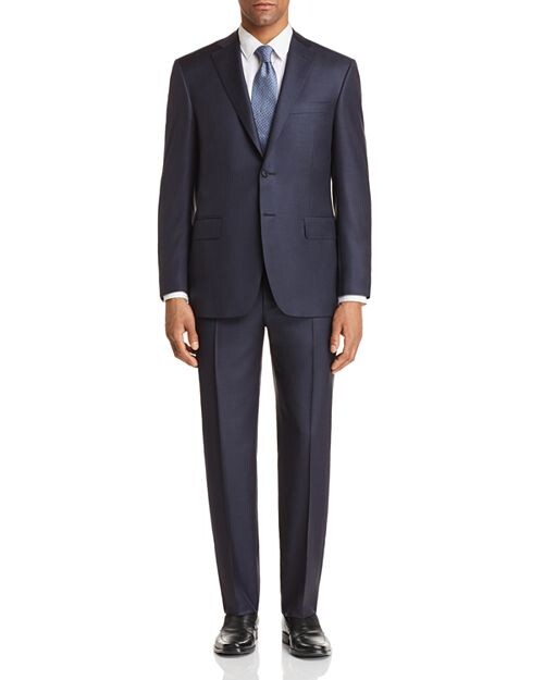 

Классический костюм Siena Sharkskin Canali, цвет Blue
