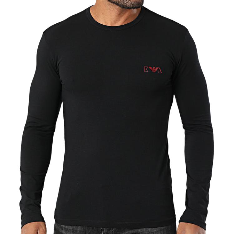 

EMPORIO ARMANI Футболка мужская черная, Черный, EMPORIO ARMANI Футболка мужская черная