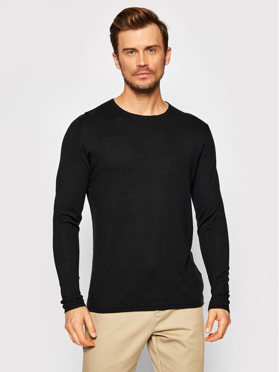 

Свитер обычного кроя Selected Homme, черный