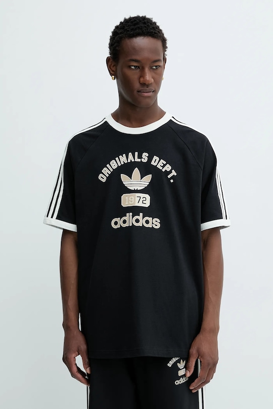 

Хлопковая футболка OG Dept Tee Adidas Originals, черный