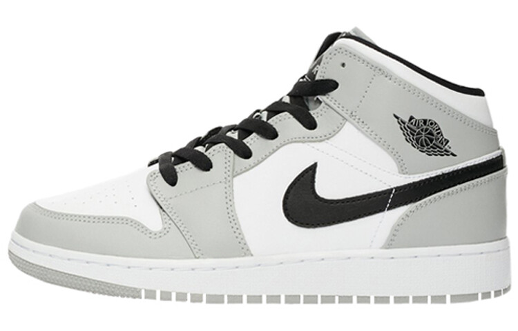 

Кроссовки Jordan 1 Mid Light Smoke Grey GS