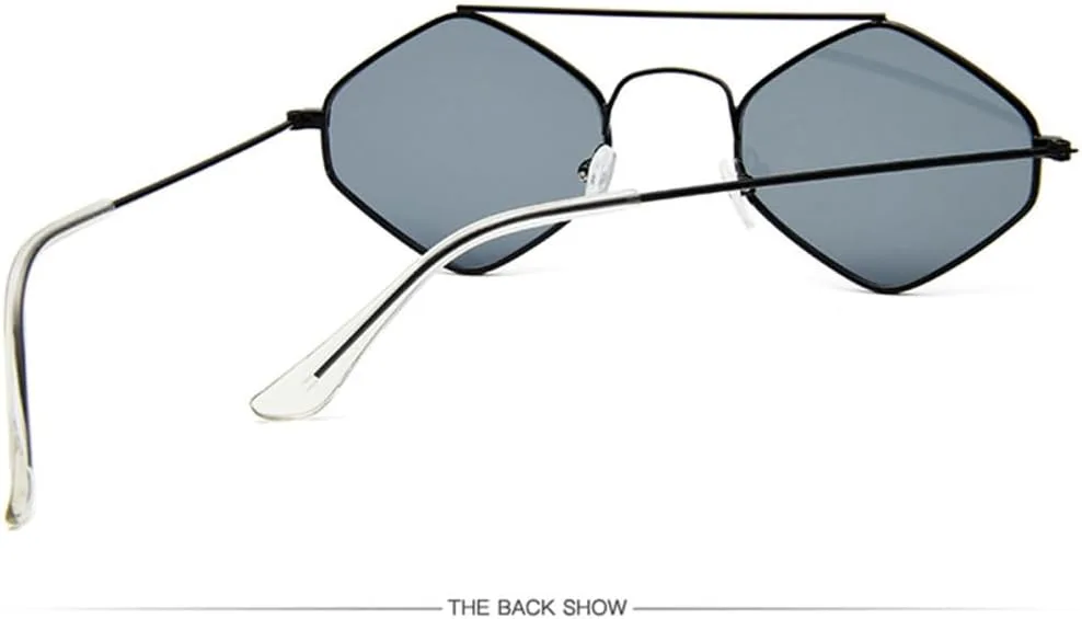 

Солнцезащитные очки Rivet в винтажном стиле для женщин и мужчин, без оправы, большие, с защитой от УФ-излучения UV400, мужские и женские, 1 размер MTZJH, 1