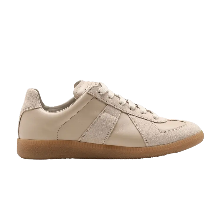 Кроссовки Maison Margiela Wmns Replica Low Beige Gum, коричневый