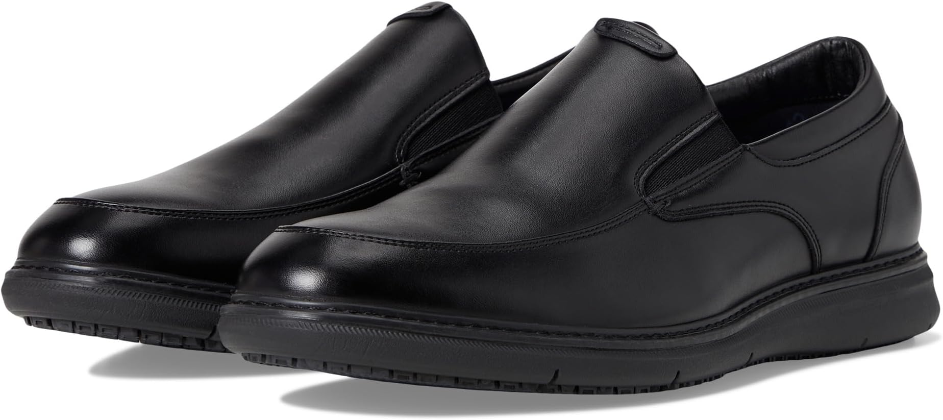 

Оксфорды Nunn Bush Chase Slip Resistant Work Slip-On for Restaurant Food Service & Hospitality, черный