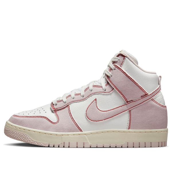 

Кроссовки данки высокие 1985 Nike, розовый