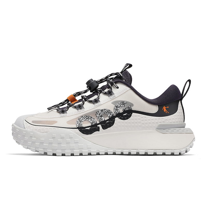 

QIAODAN Кроссовки Exploration Low Top мужские, белые, черные