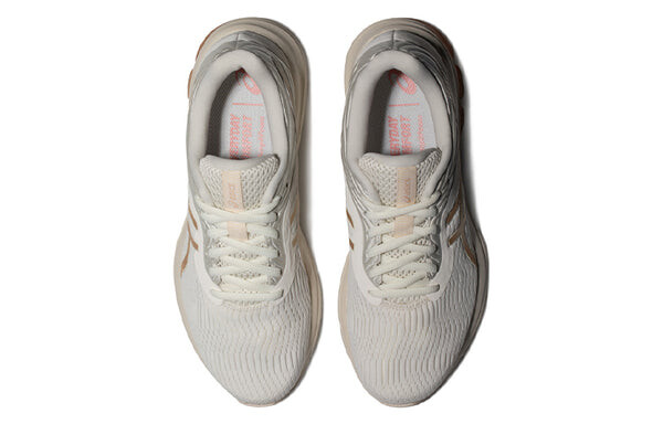 Кроссовки gel pulse 11 золотистые Asics, белый — фото 3